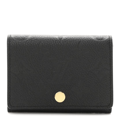 Louis Vuitton Empreinte Business Card Holder Black 1 of 7