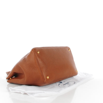 Prada Vitello Daino Tote Caramel 4 of 9