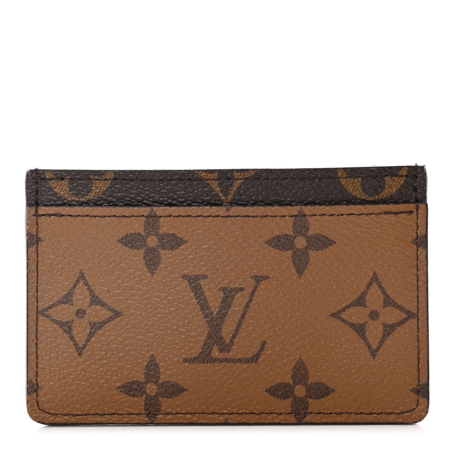 Reverse Monogram Card Holder