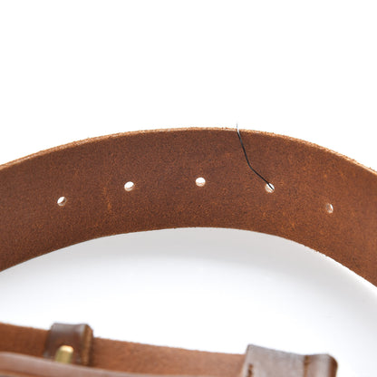 Gucci Faded Calfskin Double G 40mm Belt 70 28 Cuir 5 of 6