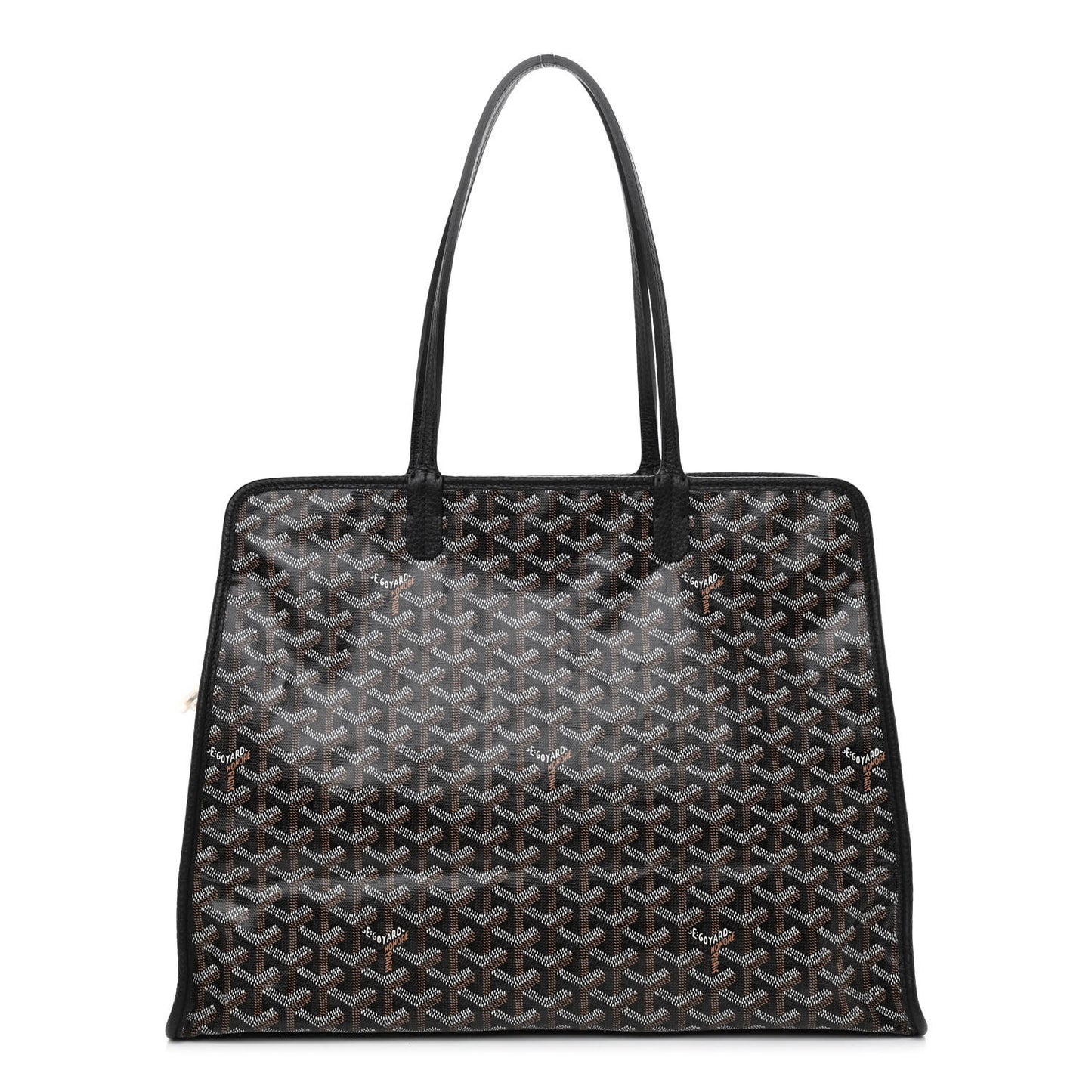 Goyardine Sac Hardy Pet Carrier PM Black