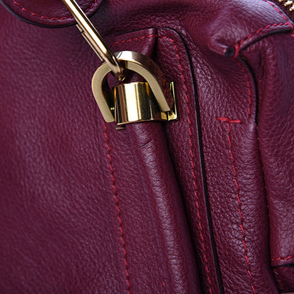 Chloe Calfskin Medium Paraty Wine Purple 11 of 12