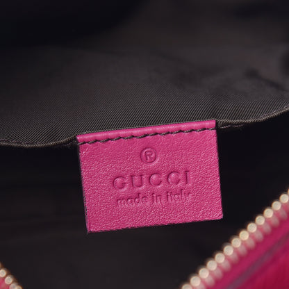 Gucci Soft Patent Soho Cosmetic Case Bright Bougainvillea 6 of 9