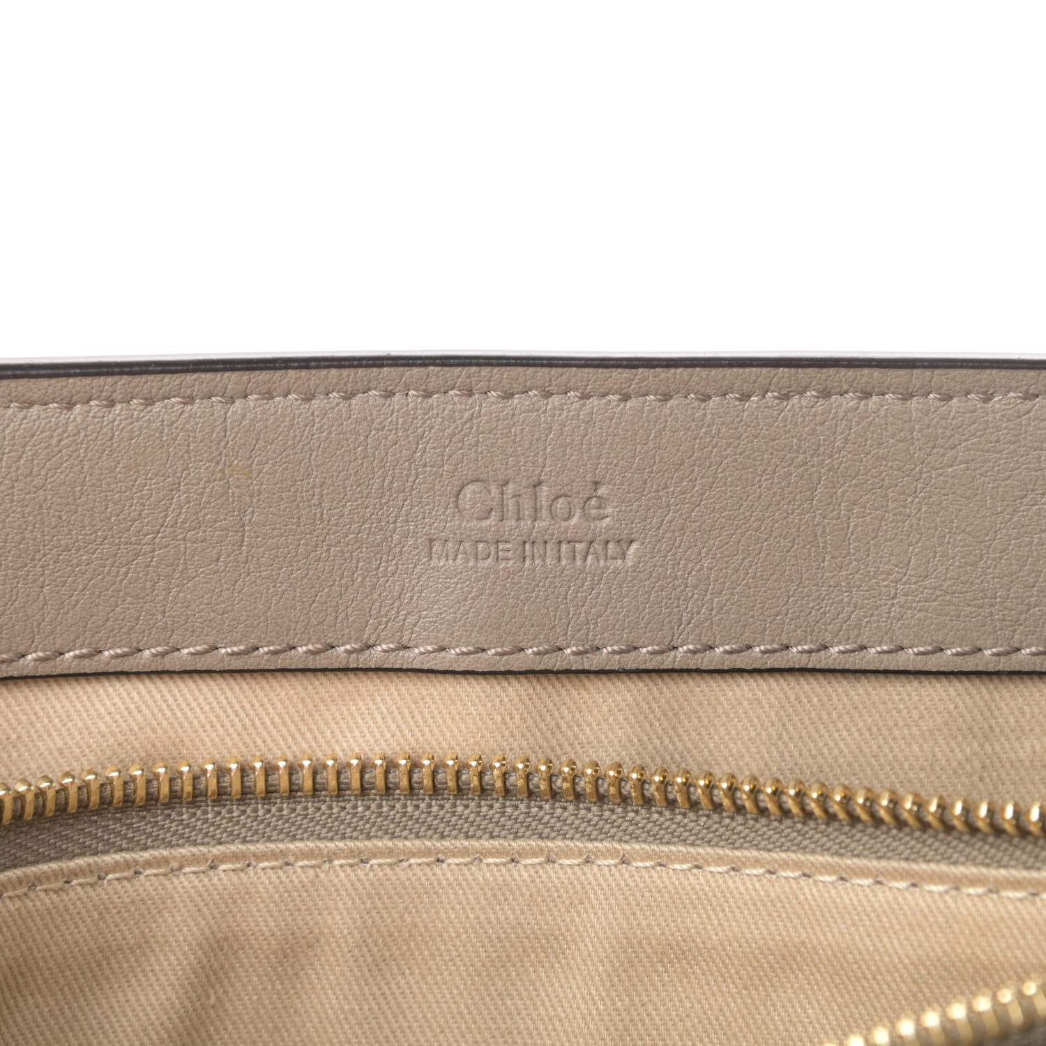 Chloe Calfskin Small Faye Day Shoulder Bag Motty Grey 6 of 10