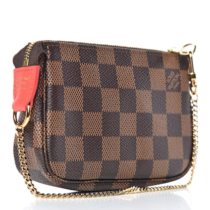 Louis Vuitton Damier Ebene 2015 Christmas Animation Mini Pochette Accessories 3 of 10