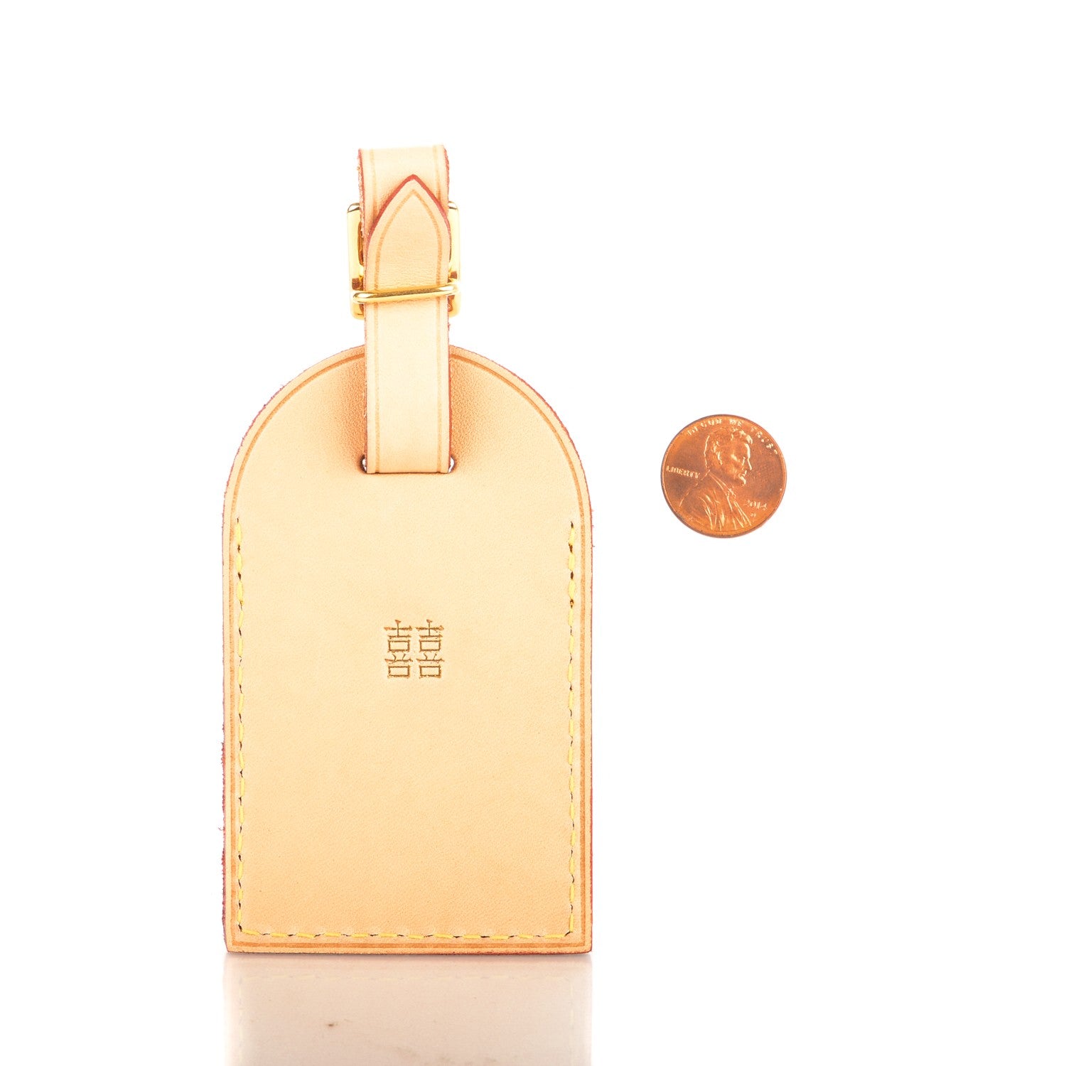 Louis Vuitton Vachetta Luggage Tag 2 of 2