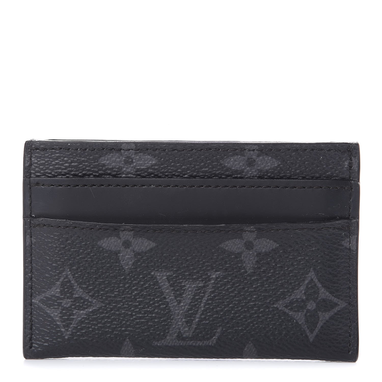 Louis Vuitton Monogram Eclipse Porte-Cartes Double Card Holder 1 of 7