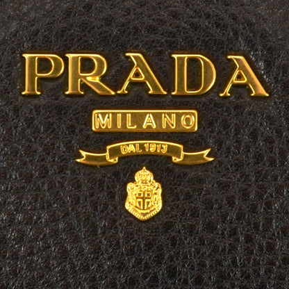 Prada Vitello Daino Hobo Black 5 of 9