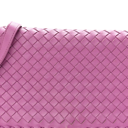 Bottega Veneta Nappa Intrecciato Dahlia Clutch Crossbody Peony 7 of 11