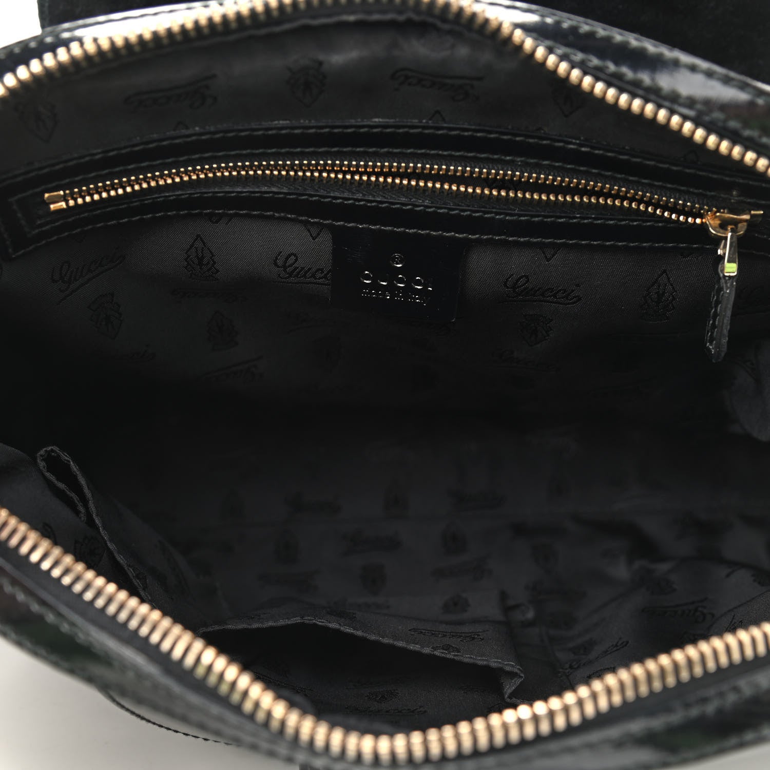 Gucci Dialux Pop Bamboo Top Handle Tote Black 5 of 9