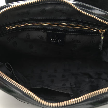Gucci Dialux Pop Bamboo Top Handle Tote Black 5 of 9