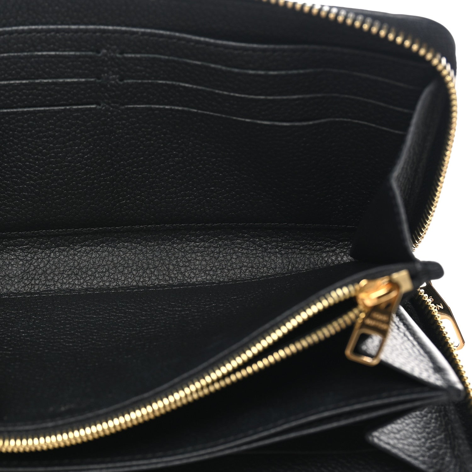 Louis Vuitton Empreinte Zippy Wallet Black 6 of 9