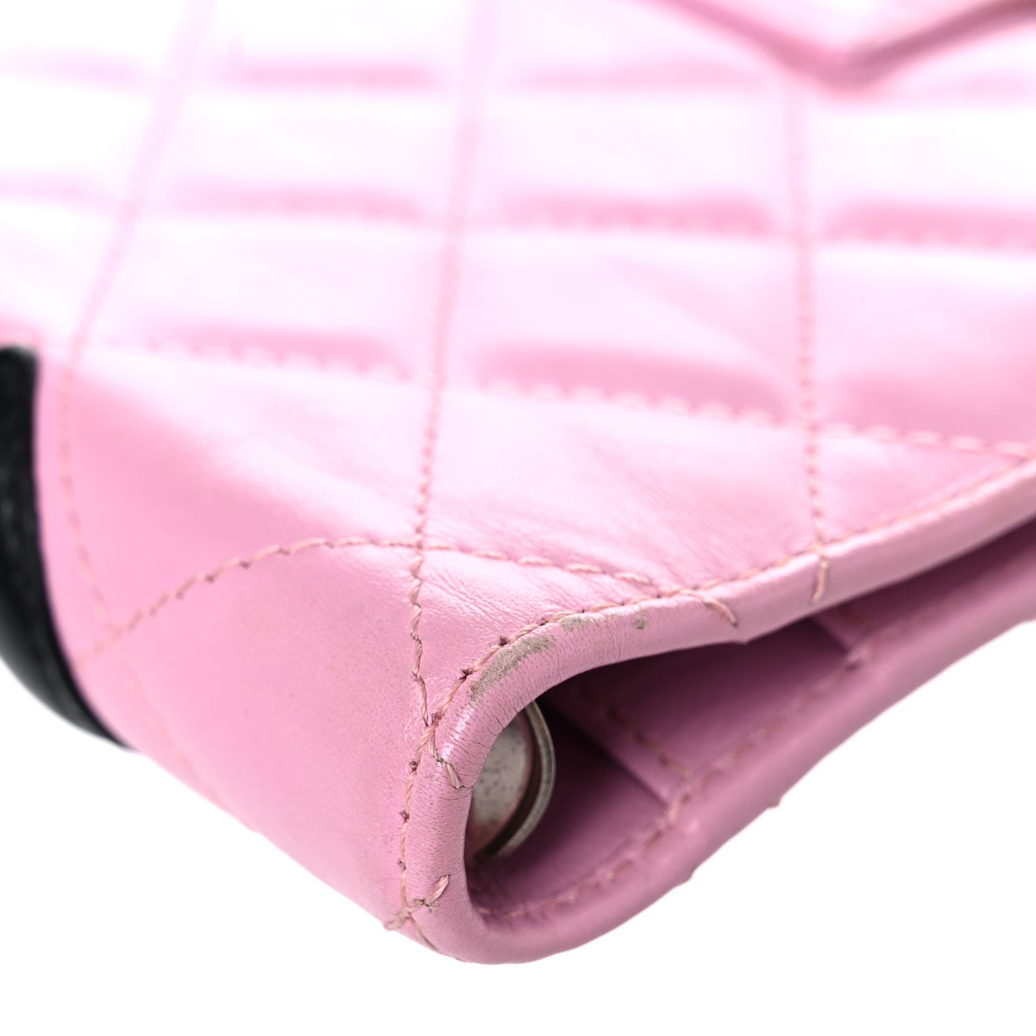 Chanel Calfskin Quilted Small Cambon Agenda Planner Pink 20 of 21