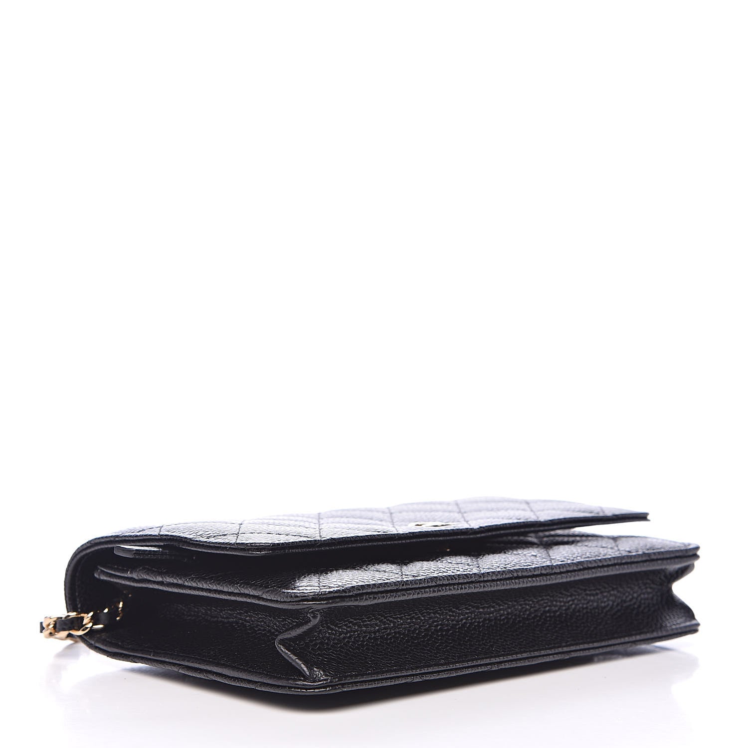 Chanel Caviar Quilted Wallet On Chain WOC Black 4 of 11