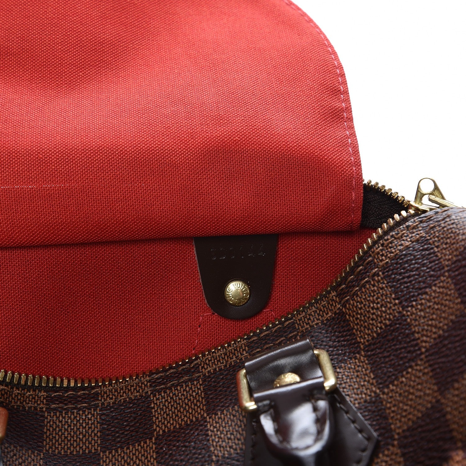 Louis Vuitton Damier Ebene Speedy Bandouliere 25 8 of 8