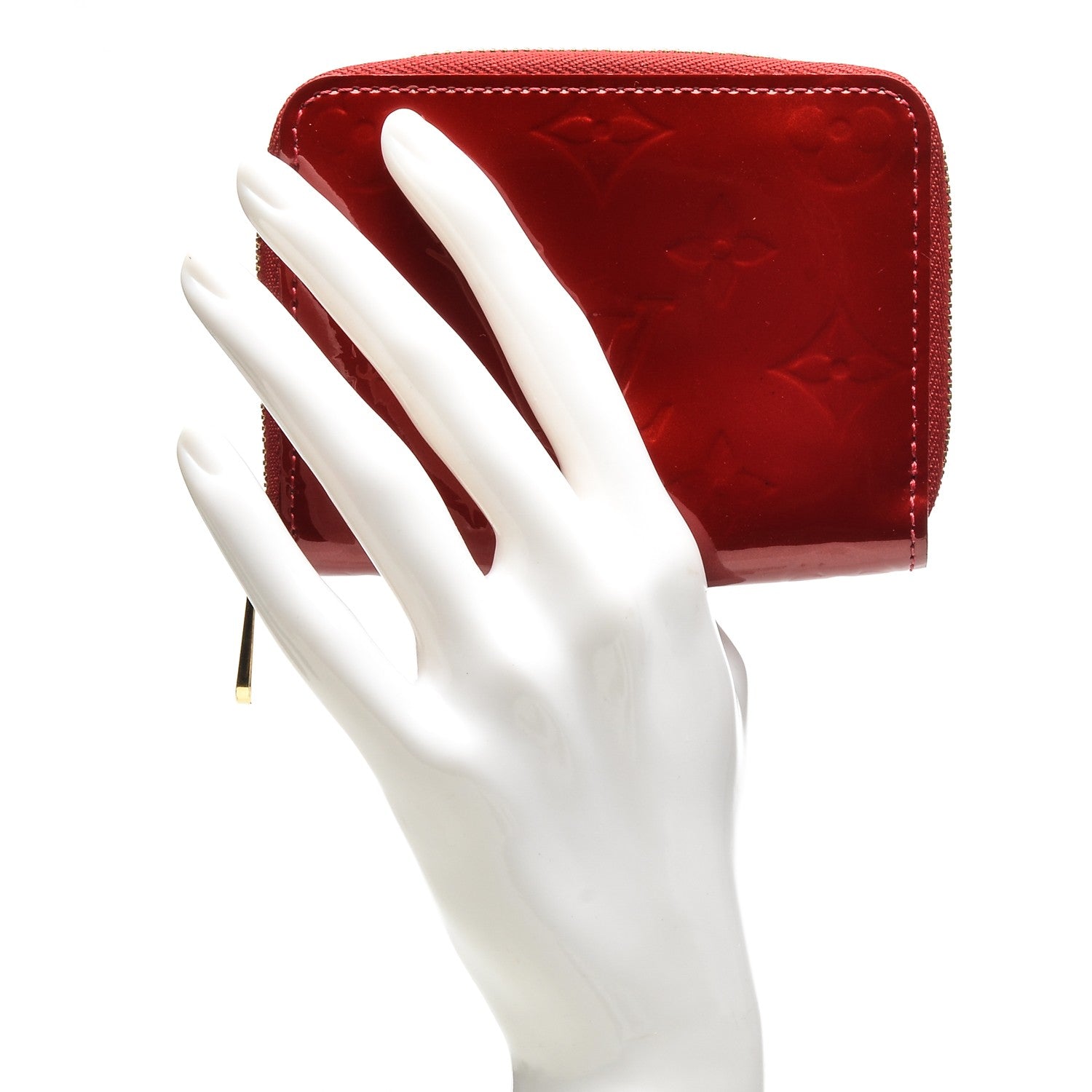 Louis Vuitton Vernis Zippy Coin Purse Pomme D'Amour 2 of 6