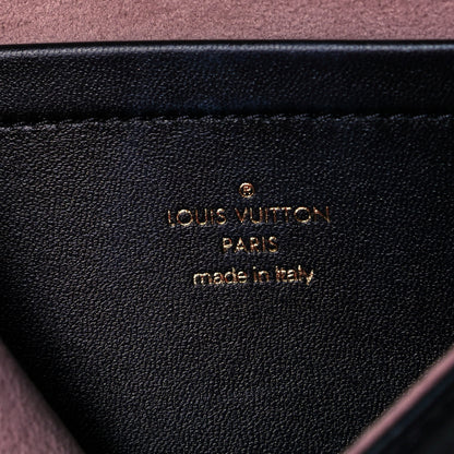 Louis Vuitton Lambskin Embossed Monogram Pochette Coussin Black 6 of 8