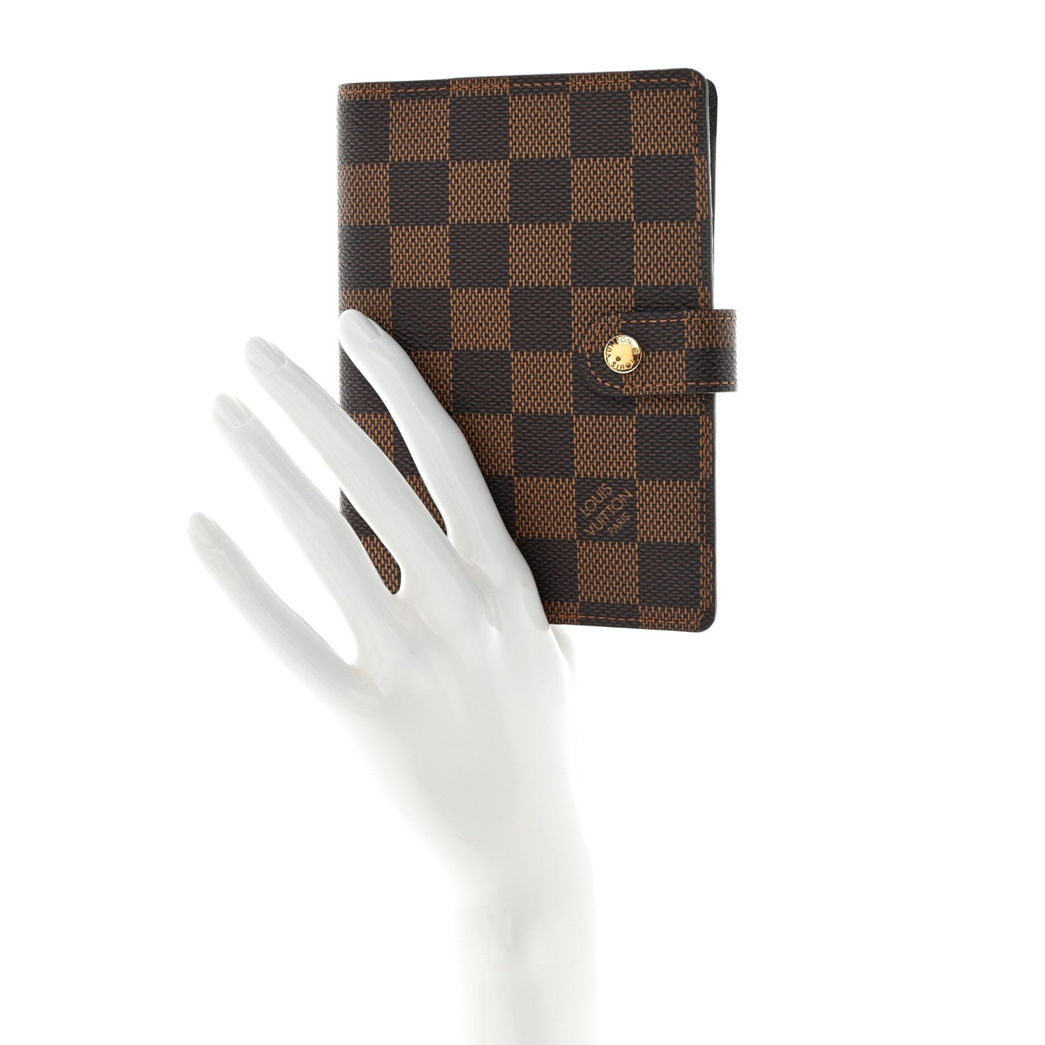 Louis Vuitton Damier Ebene Small Ring Agenda Cover 2 of 9