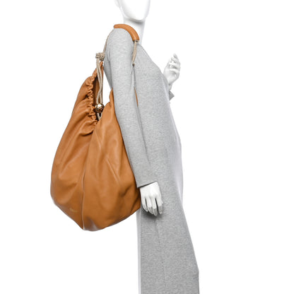 Loewe Nappa Rope Squeeze XL Bag Tan 2 of 9