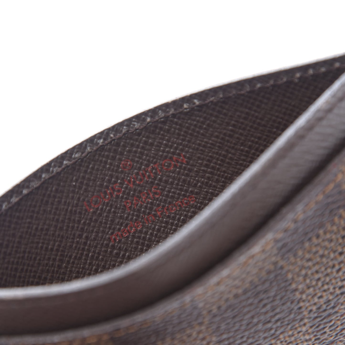 Damier Ebene Card Holder