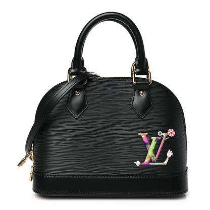 Louis Vuitton LV X TM Epi Alma BB Black 1 of 10