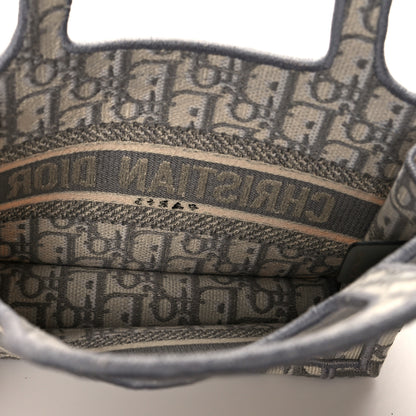 Christian Dior Oblique Mini Book Tote Grey Multicolor 5 of 11