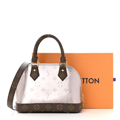 Louis Vuitton Vernis Monogram Alma BB Taupe Metallise 12 of 12