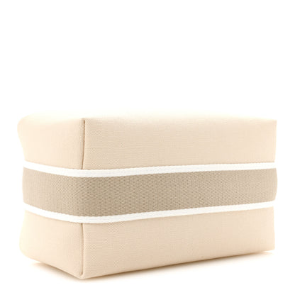 Hermes Canvas Small Bride-A-Brac Pouch Natural 4 of 7