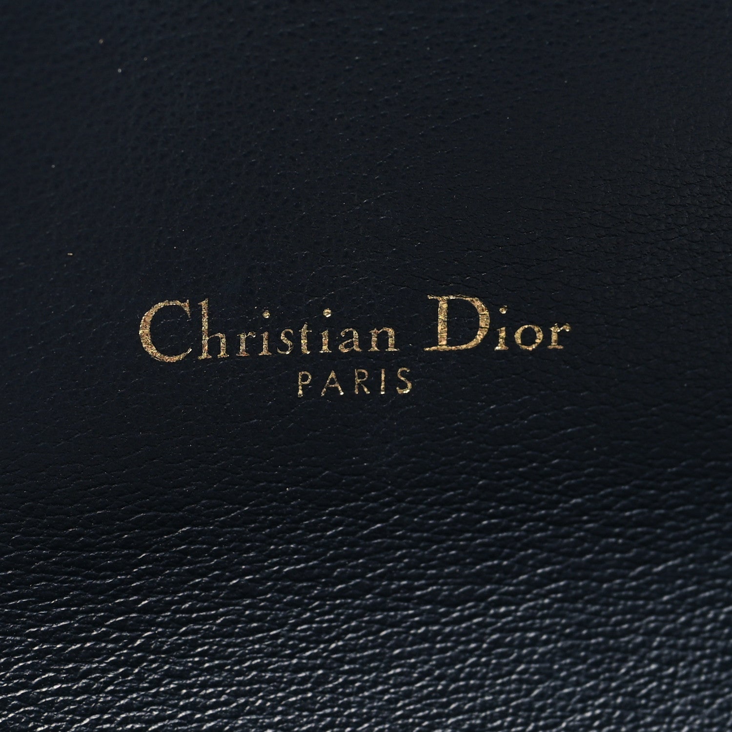 Christian Dior Oblique Saddle Chain Long Wallet Blue 6 of 10