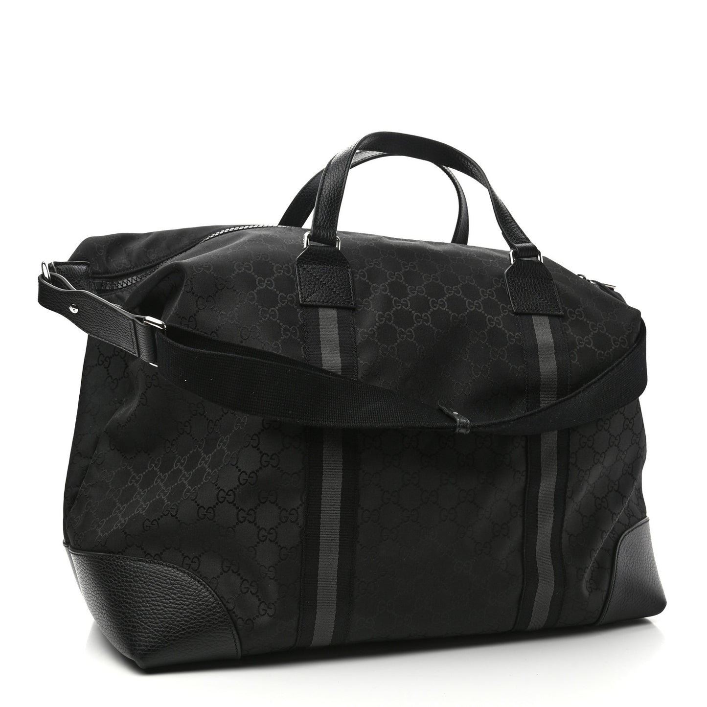 Nylon Monogram XL Duffle Bag Black