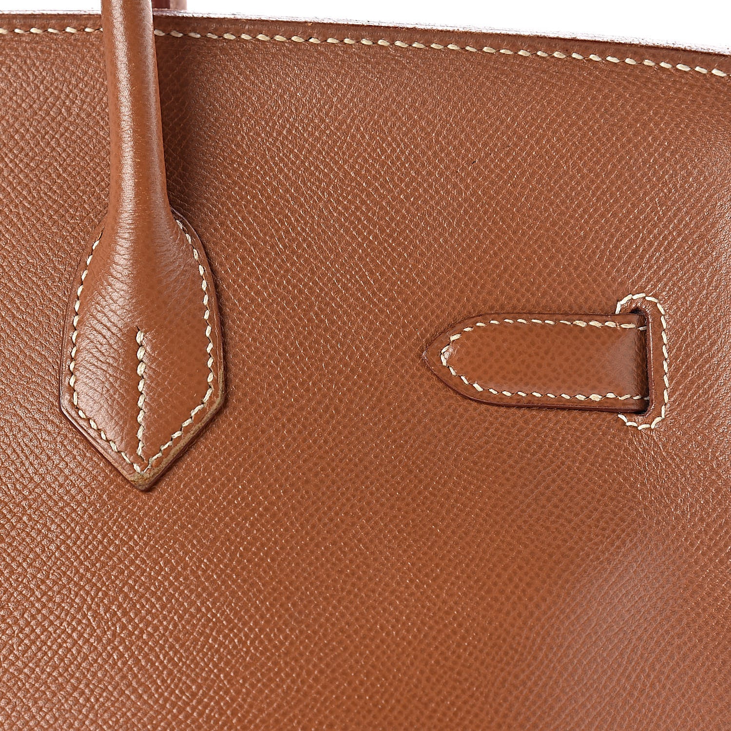 Hermes Courchevel Birkin 35 Gold 42 of 49