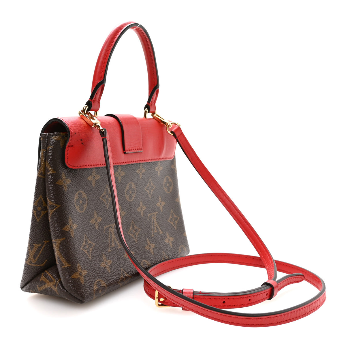 Monogram Locky BB Coquelicot