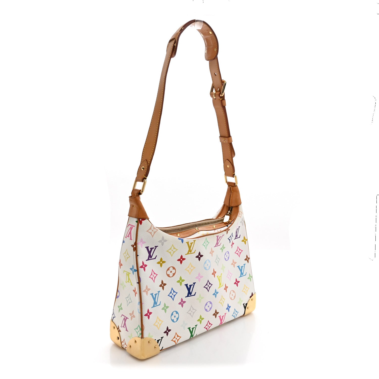 Louis Vuitton Monogram Multicolor Boulogne White 3 of 10