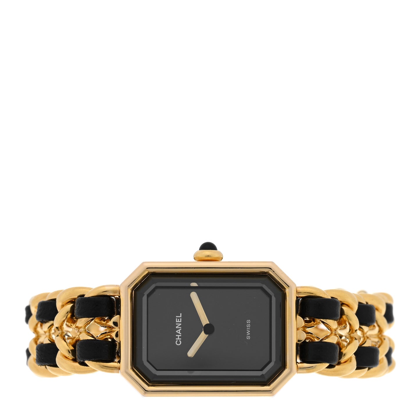 Stainless Steel Lambskin 20mm Chain Premiere Quartz Watch Gold