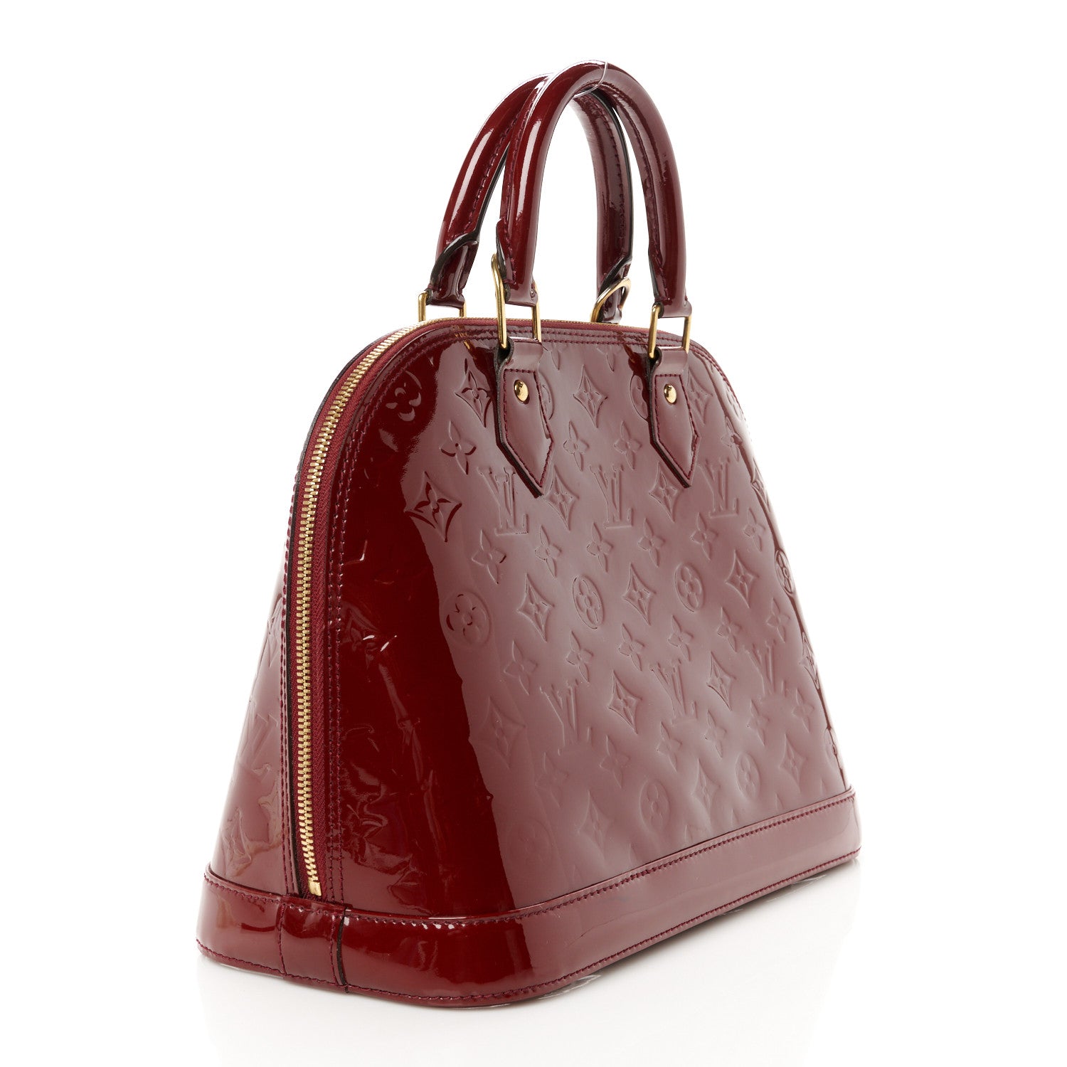 Louis Vuitton Vernis Alma PM Amarante 3 of 11