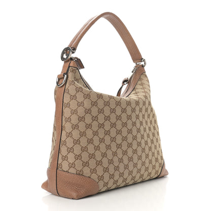 Gucci Monogram Old Libeccio Small Miss GG Hobo Beige Ebony Light Brown 3 of 11