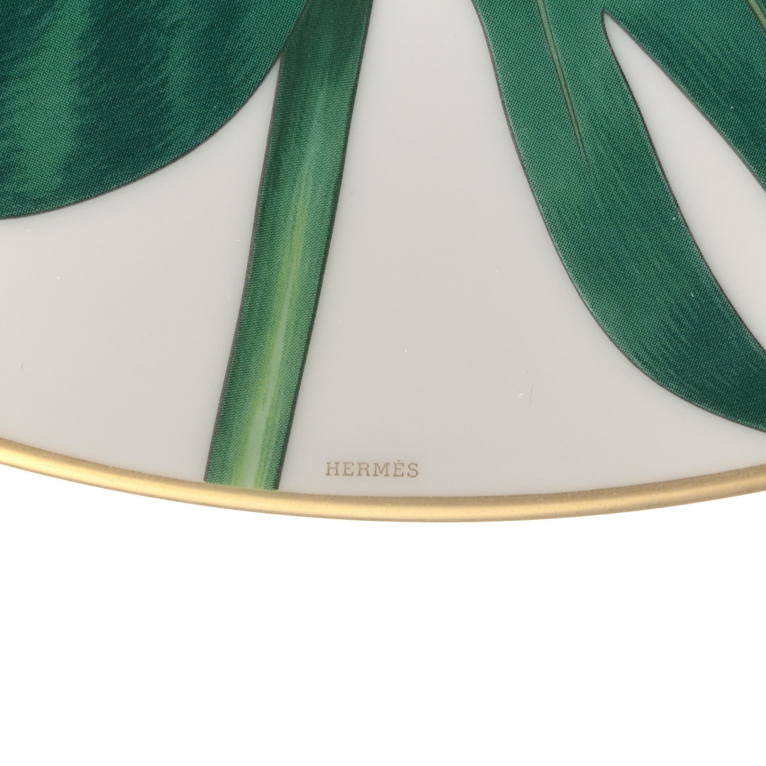 Hermes Porcelain Passifolia Dinner Plate 7 of 7