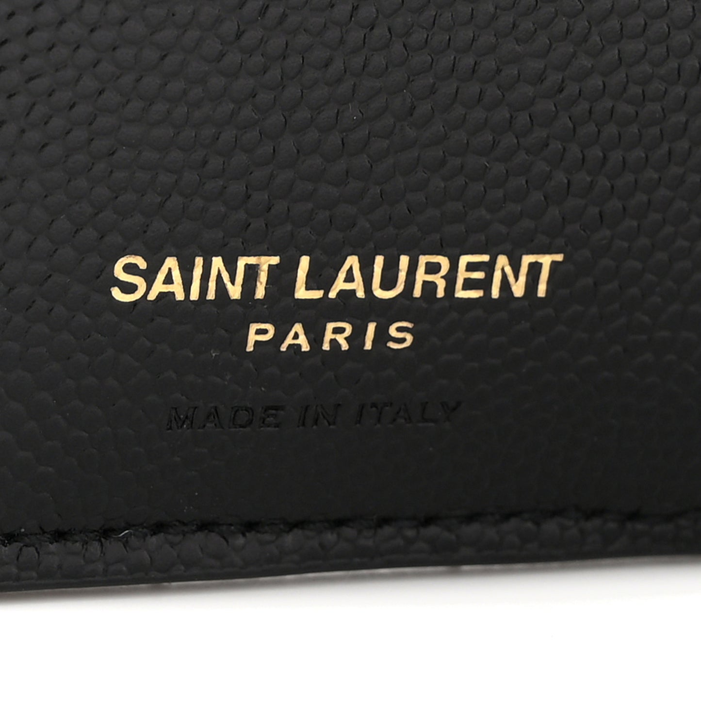 Grain De Poudre Matelasse Chevron Monogram Zipped Card Case Black