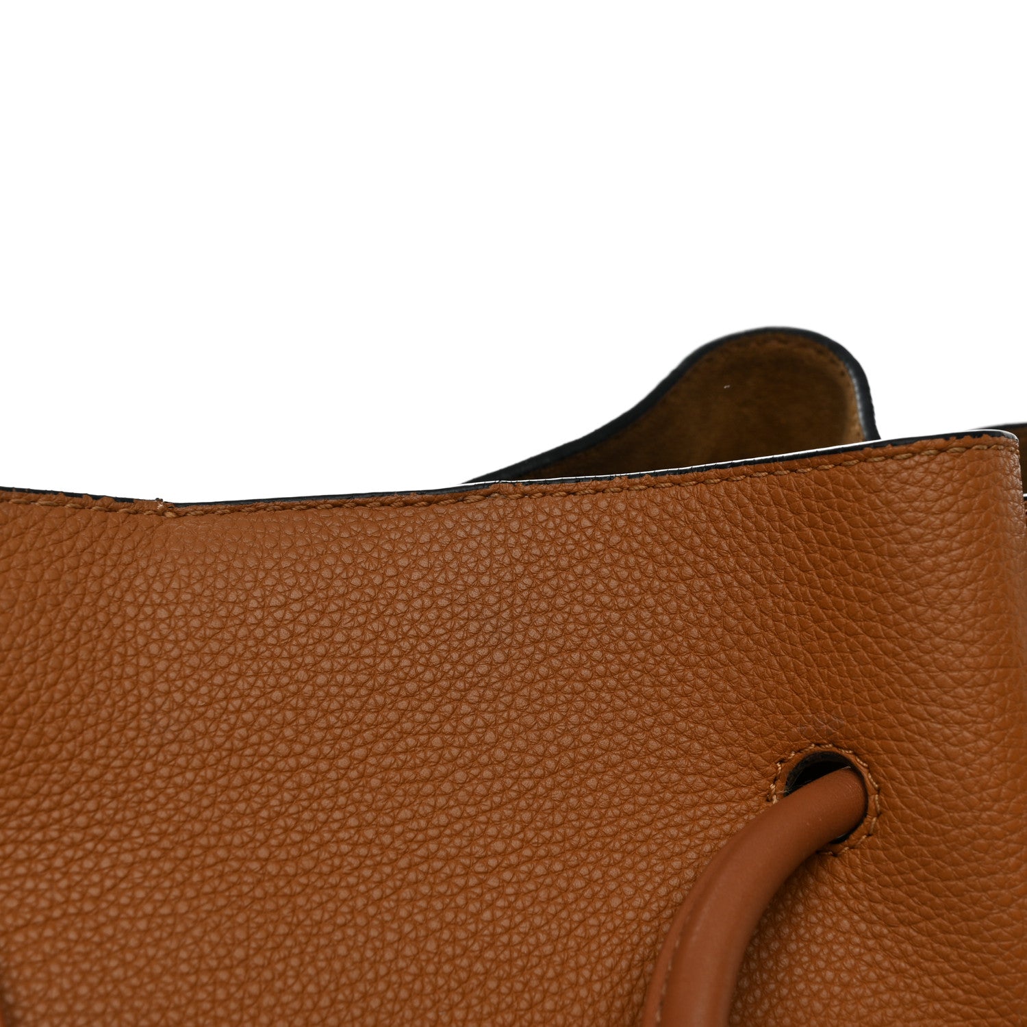 Loewe Calfskin Small Flamenco Knot Bag Caramel 12 of 14