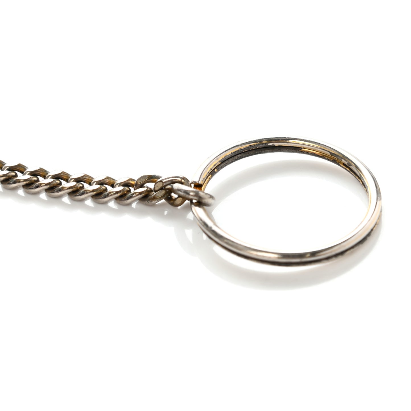 Caviar Timeless CC Key Holder Bag Charm Black
