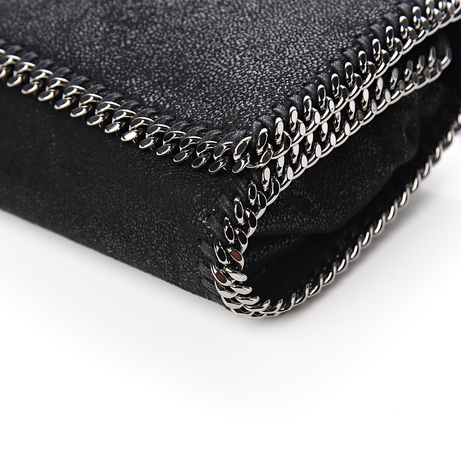 Stella McCartney Shaggy Deer Falabella Crossbody Bag Black 10 of 11