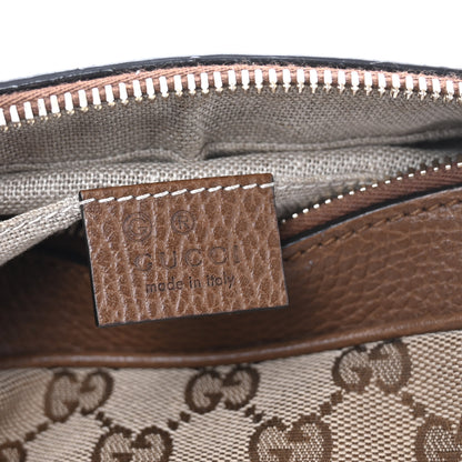 Gucci Monogram Mini Bree Messenger Bag Beige Tabacco 6 of 10