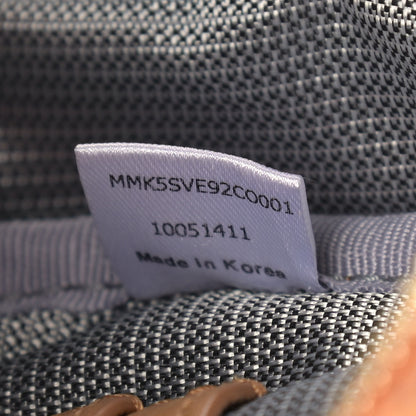 MCM Visetos Side Stud Mini Stark Backpack Cognac 6 of 8