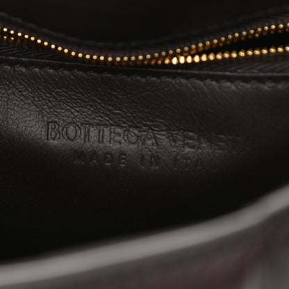 Bottega Veneta Lambskin Maxi Intreccio Padded Chain Cassette Crossbody Bag Black 6 of 10