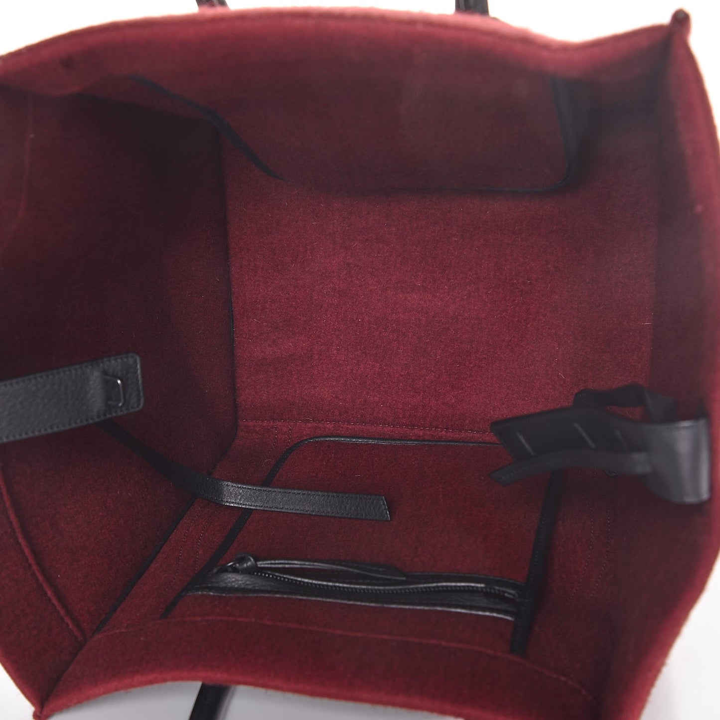Felt Medium Phantom Luggage Red