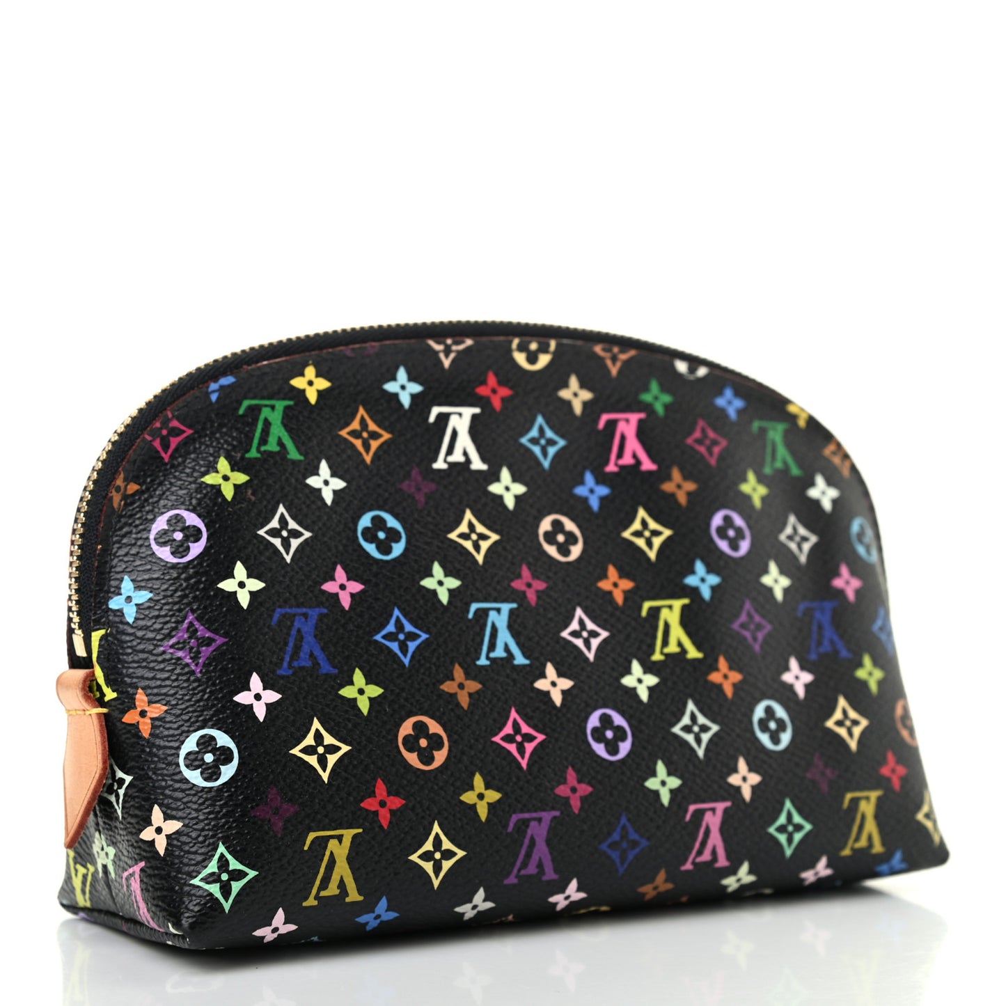 Monogram Multicolor Cosmetic Pouch Black Grenade