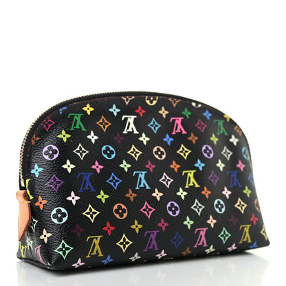 Louis Vuitton Monogram Multicolor Cosmetic Pouch Black Grenade 3 of 7
