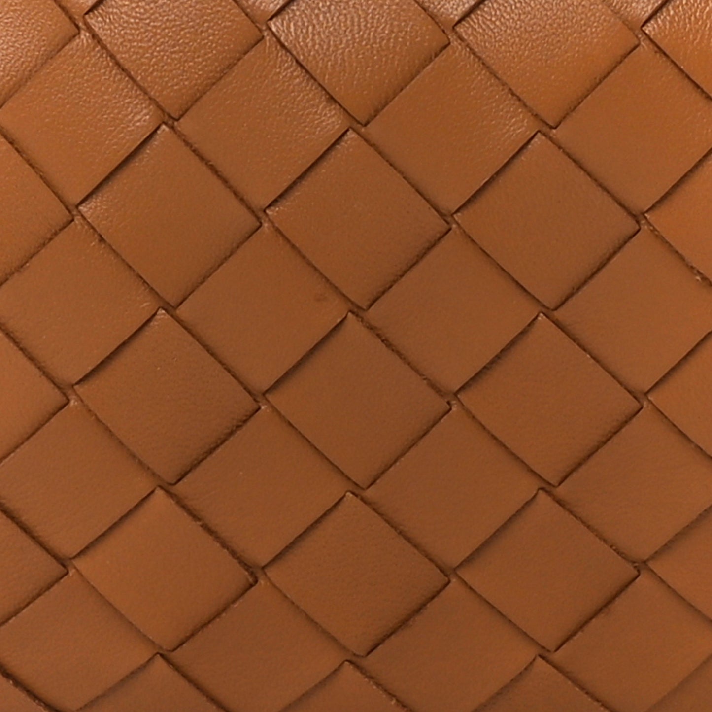 Nappa Intrecciato Mini Jodie Caramel