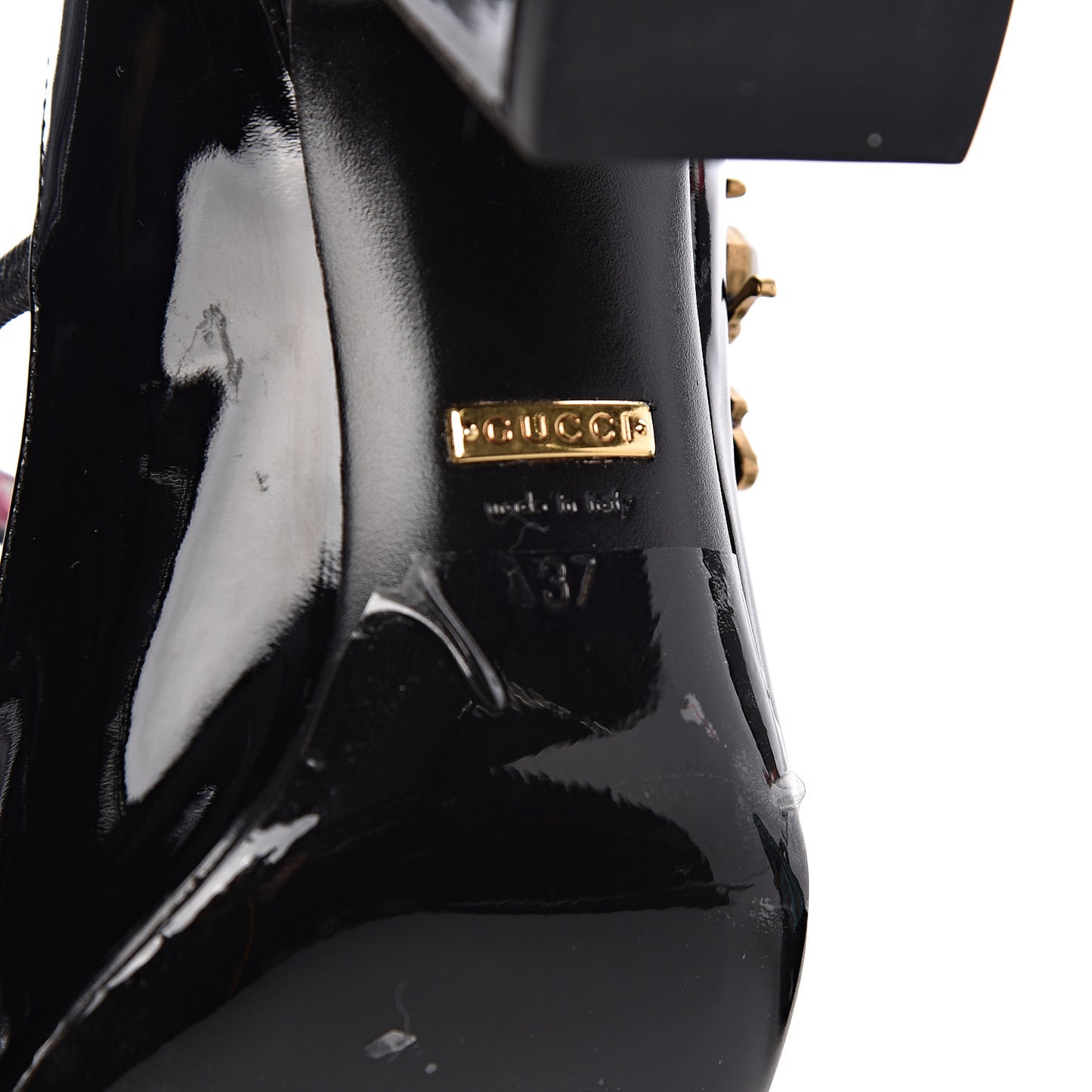 Vernice Crystal Lois Bee Mary Jane Pumps 37 Black