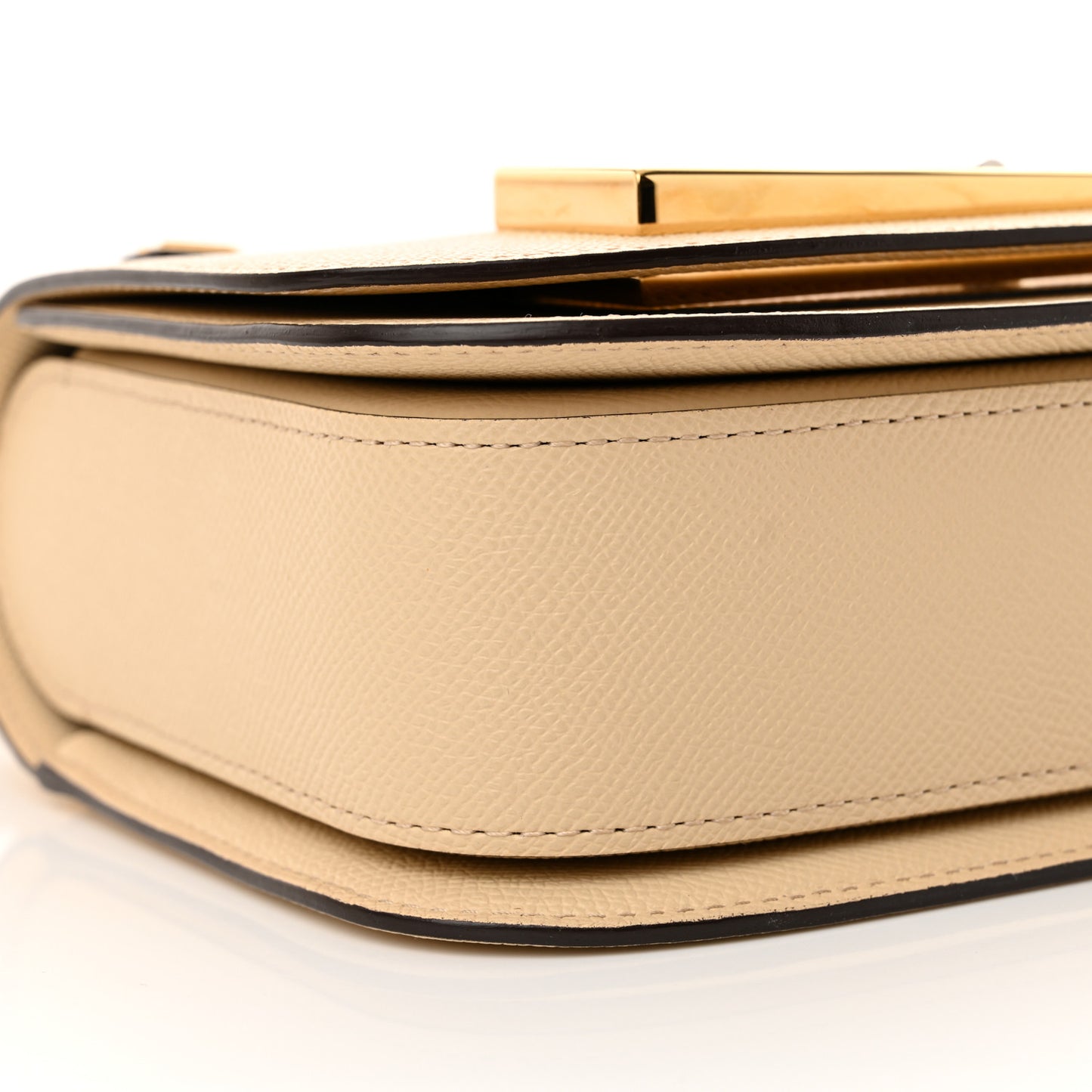 Alpina Calfskin Lingot Crossbody Dune